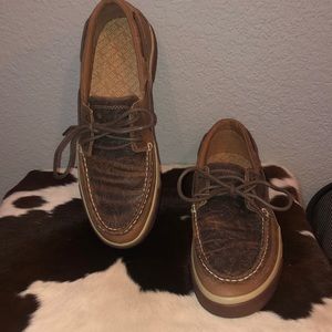 Durango Women's Brown Boat Shoes